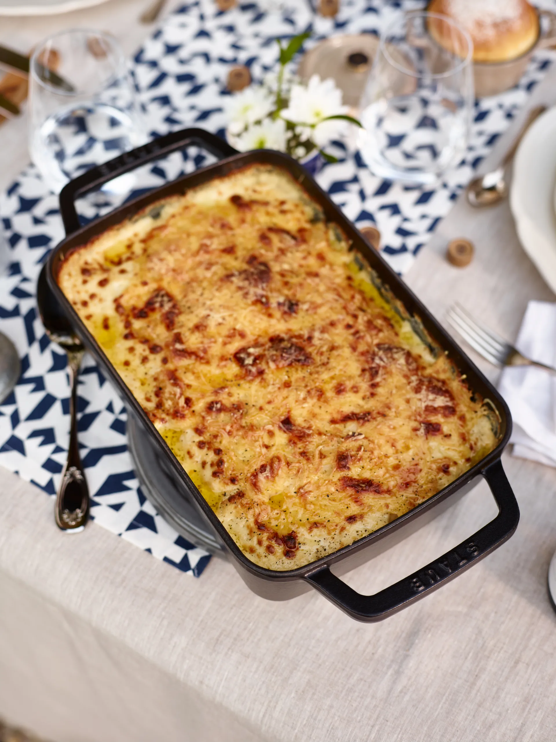 Staub Specialities Backform 30x20 cm, Grafitgrau STAUB