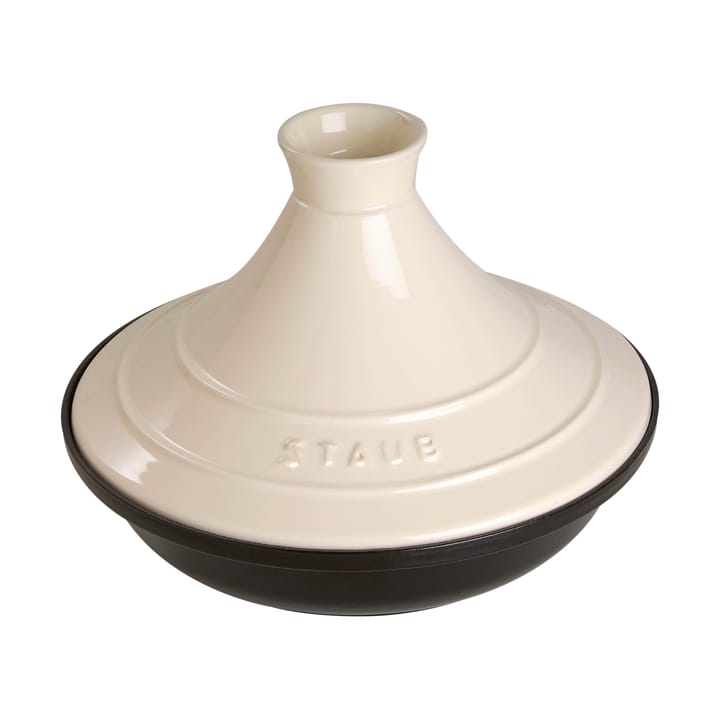 Staub Tagine Gusseisen schwarz-beige - 20 cm - STAUB