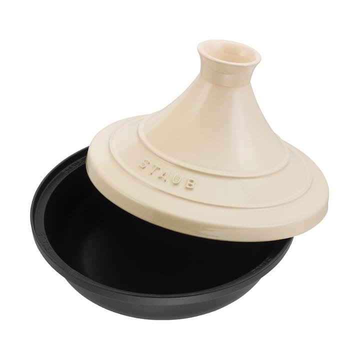 Staub Tagine Gusseisen schwarz-beige - 28 cm - STAUB