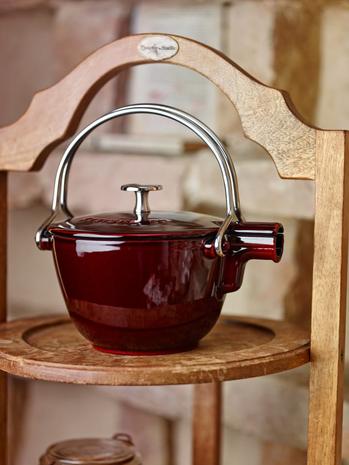 Staub Teekanne Gusseisen rund 1,15 L, Granatrot STAUB