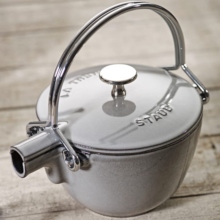 Staub Teekanne rund 1,15 L, Grau STAUB