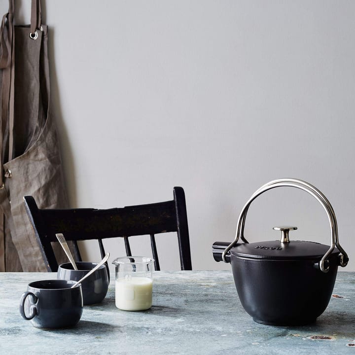 Staub Teekanne rund 1,15 L, Schwarz STAUB