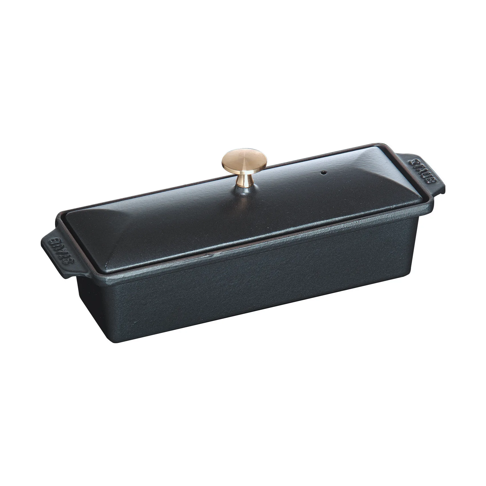 Staub Terrine Backfrom Gusseisen schwarz, 30x11 cm STAUB