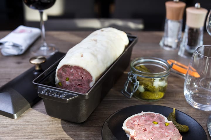 Staub Terrine Backfrom Gusseisen schwarz, 30x11 cm STAUB