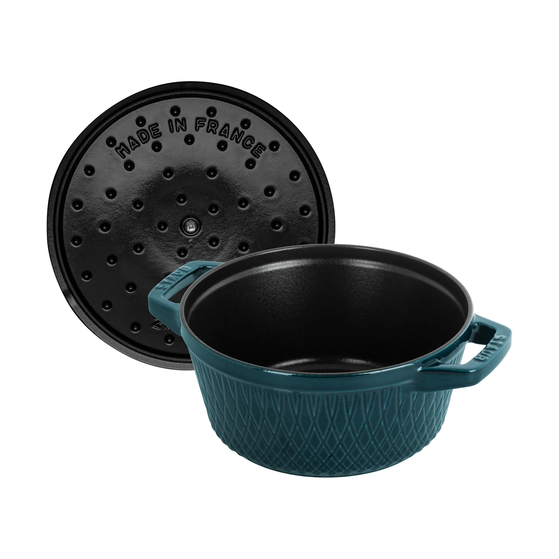 Staub Twister La Cocotte Topf 4 L, La Mer STAUB