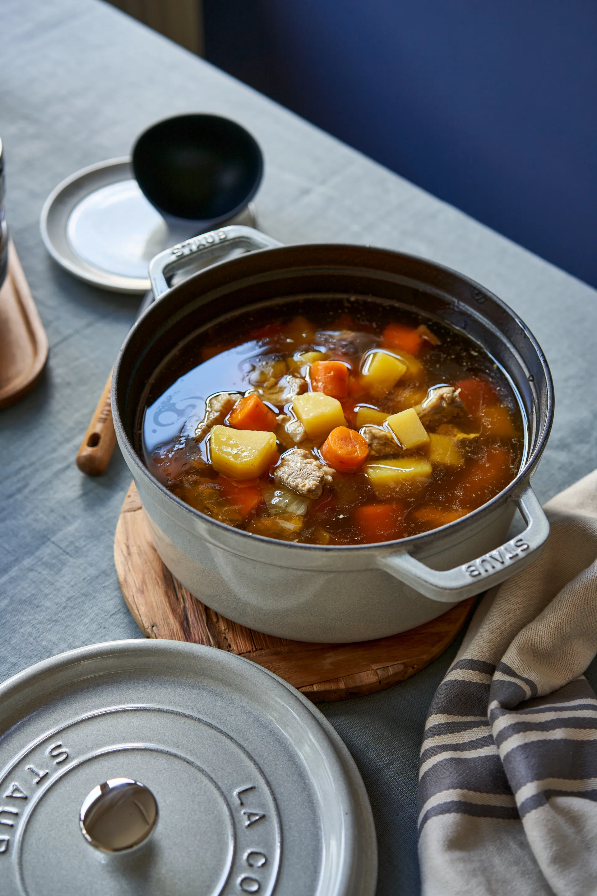 Staub White Truffle Topf, 3,8 l STAUB