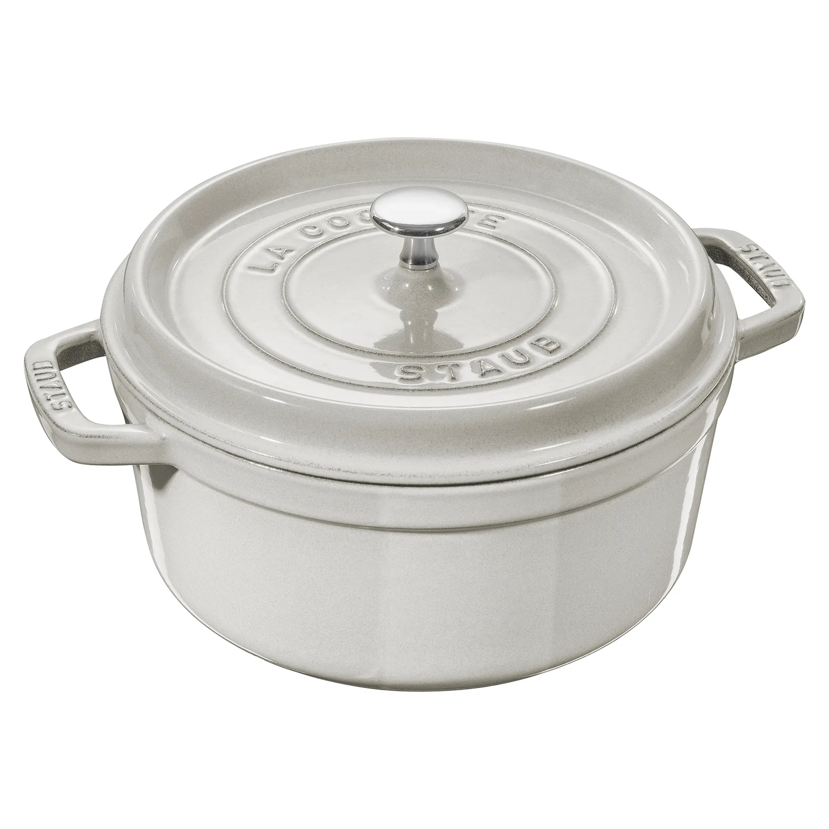 Staub White Truffle Topf, 5,2 l STAUB