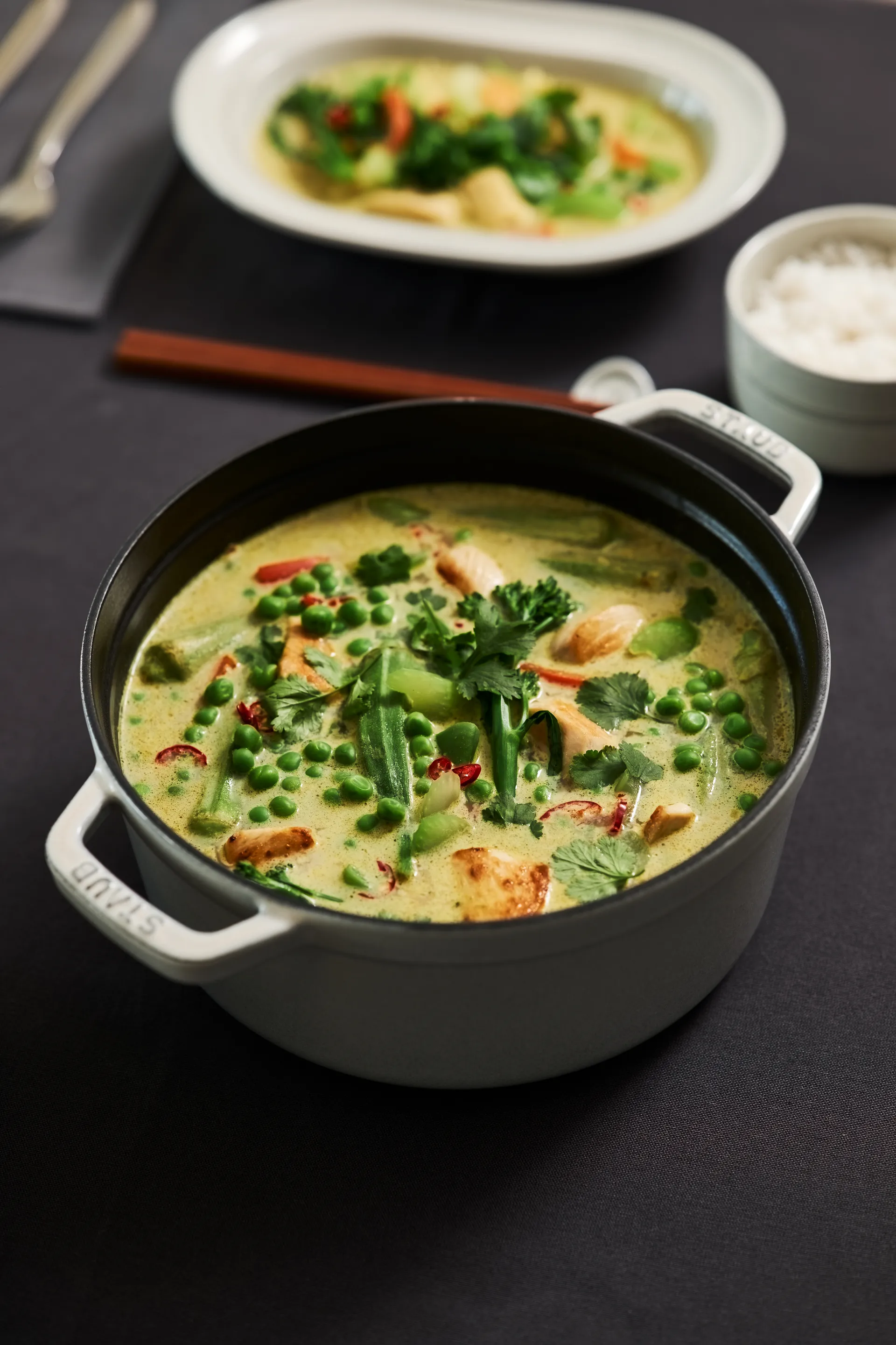 Staub White Truffle Topf, 5,2 l STAUB