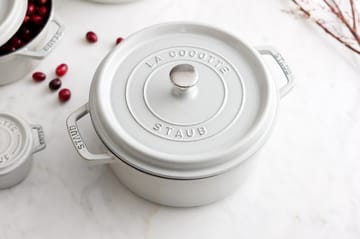 Staub White Truffle Topf - 5,2 l - STAUB