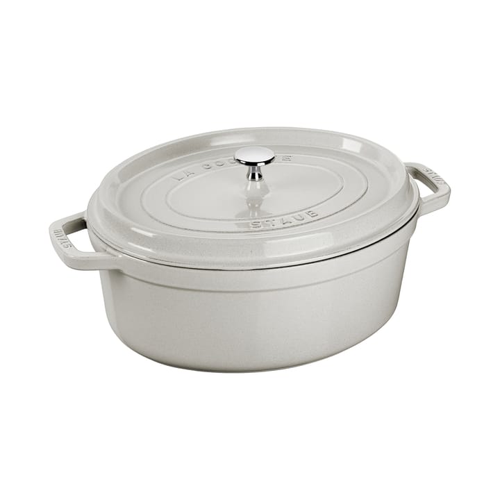 Staub White Truffle Topf oval, 2,35 l STAUB