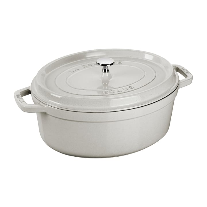 Staub White Truffle Topf oval, 3,2 l STAUB