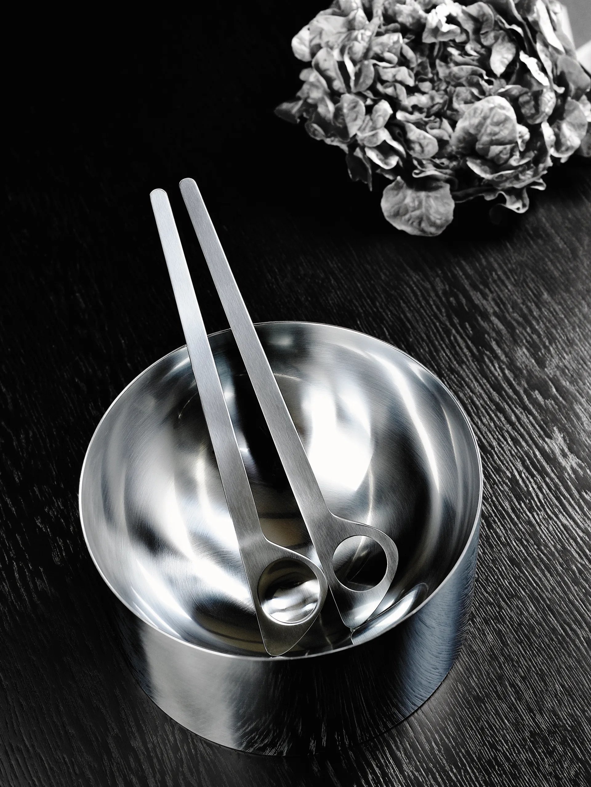 AJ cylinda-line Salatbesteck, Edelstahl Stelton