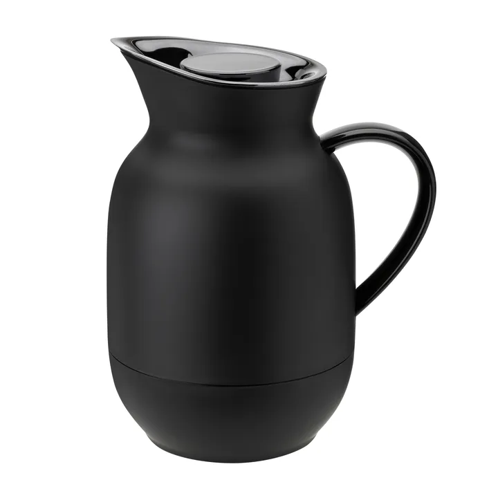 Amphora Thermoskanne für Kaffee 1 L - Soft black - Stelton