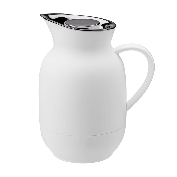 Amphora Thermoskanne Kaffee 1 L, Soft white Stelton