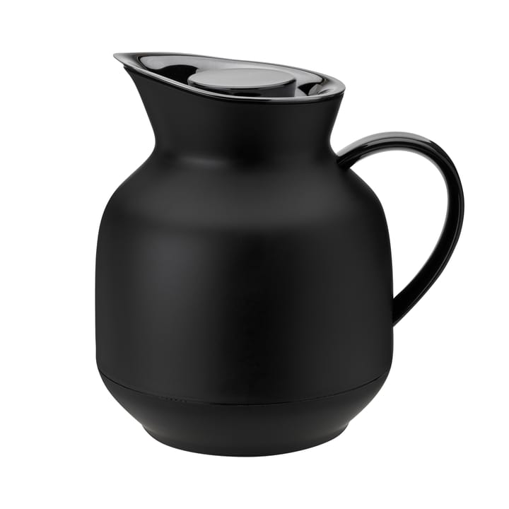 Amphora Thermoskanne Tee 1 L, Soft black Stelton