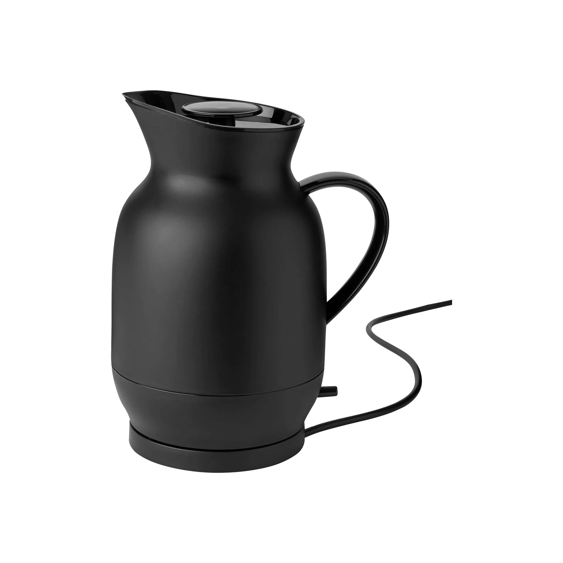Amphora Wasserkocher 1,2 l, Schwarz Stelton
