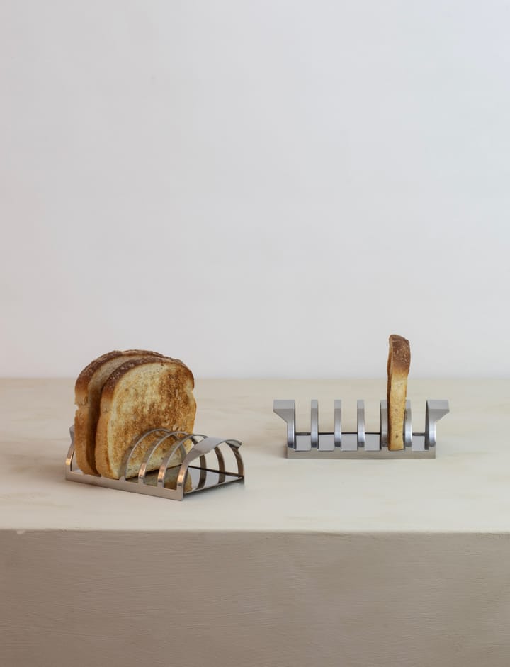 Arne Jacobsen Brotkorb 15,8 cm, Steel Stelton