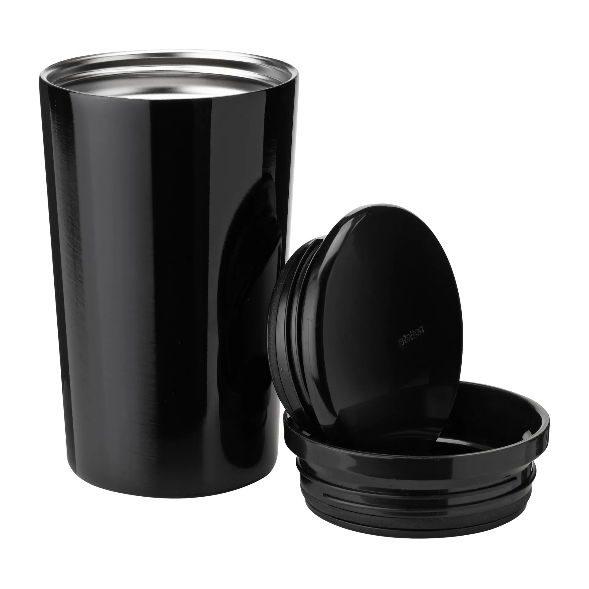 Carrie Thermosbecher 0,4 Liter, Black Stelton