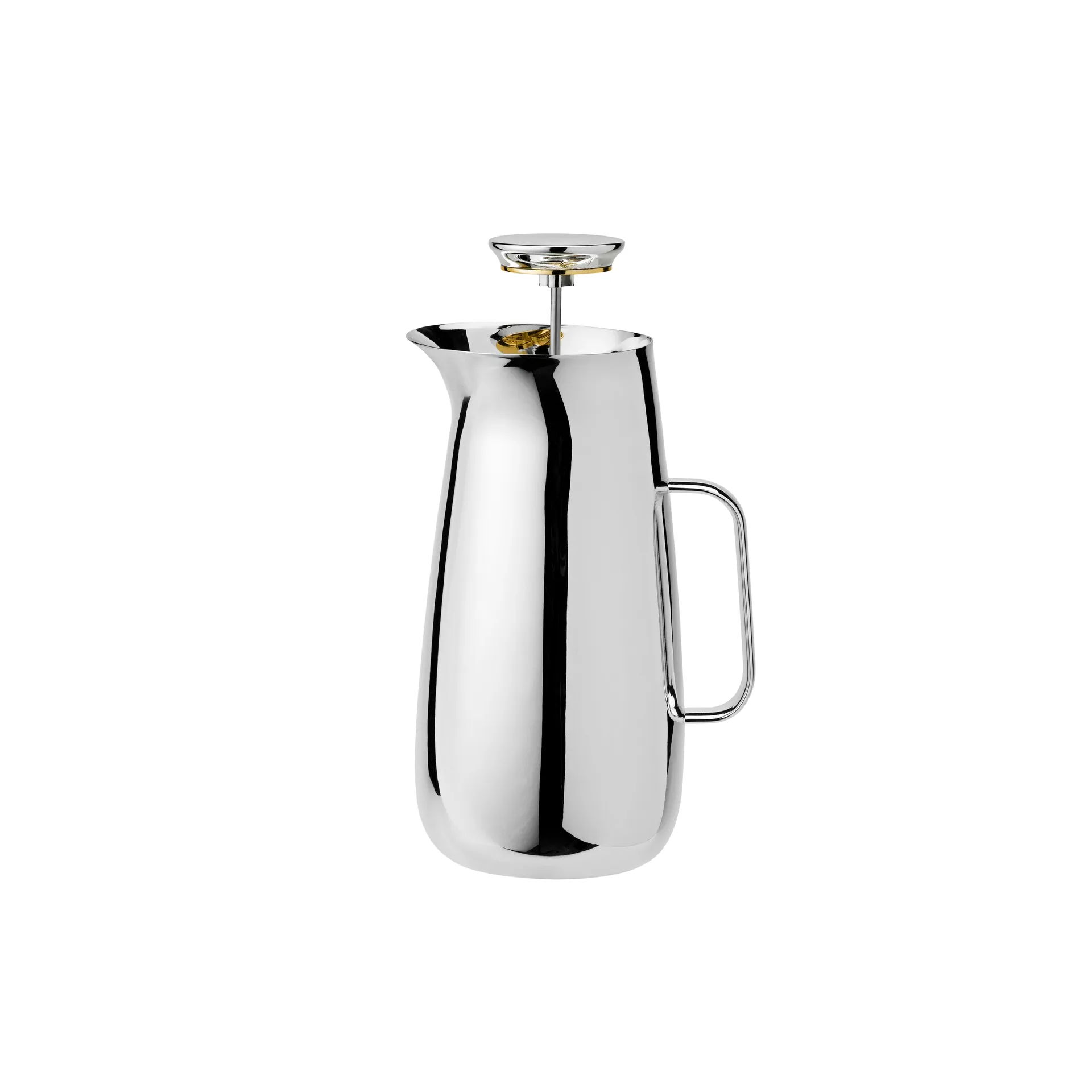 Foster Stempelkanne kaffe 1 l, Edelstahl Stelton