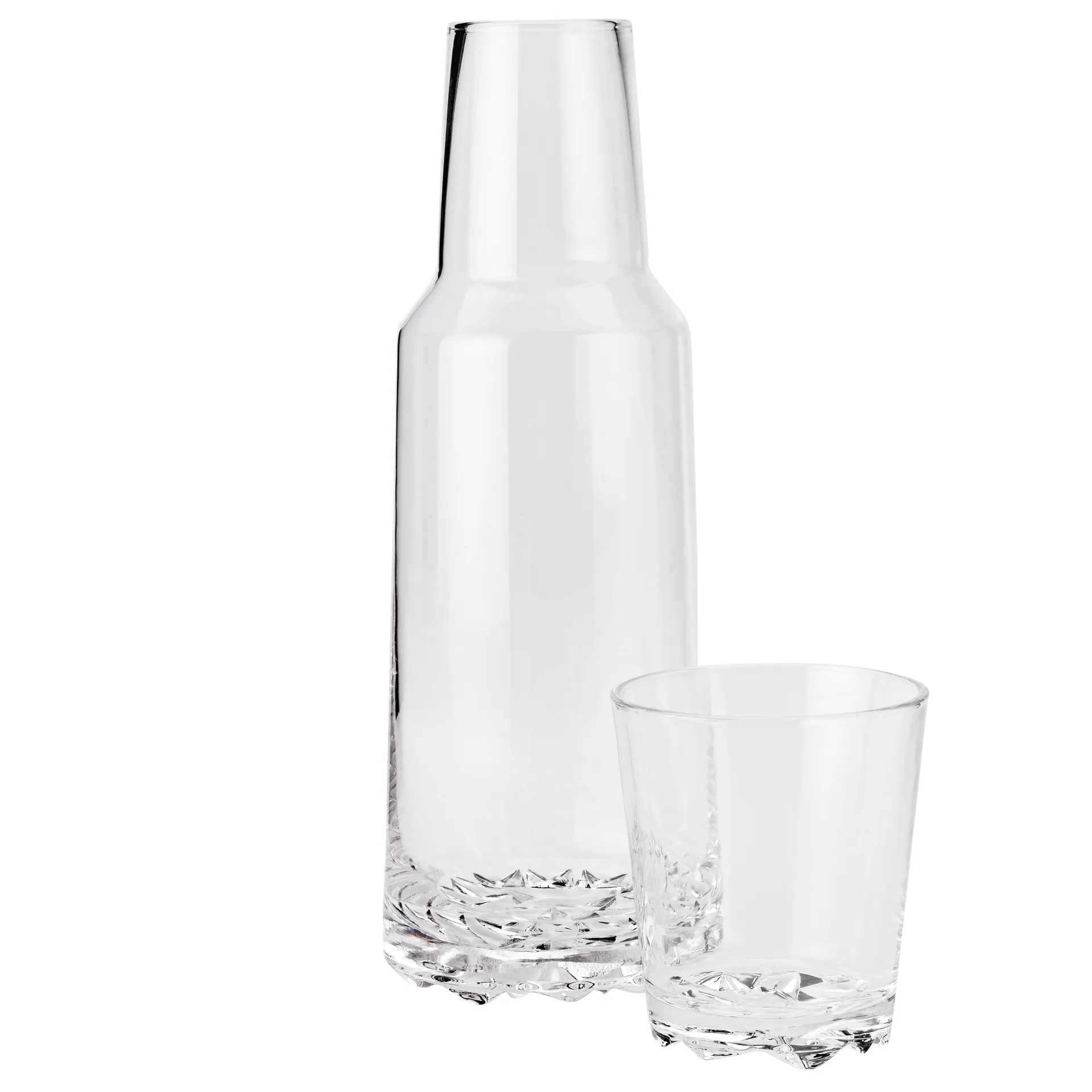 Glacier Karaffe mit Wasserglas, Klar Stelton