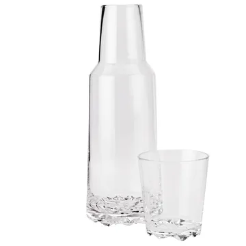 Glacier Karaffe mit Wasserglas - Klar - Stelton