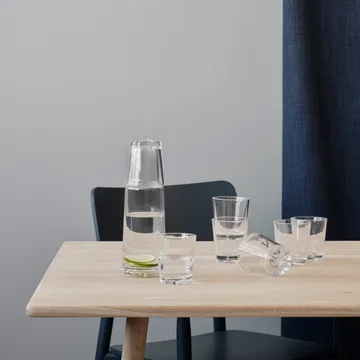 Glacier Karaffe mit Wasserglas - Klar - Stelton