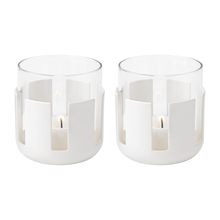 Luna Windlicht 2er-Pack - Soft White - Stelton