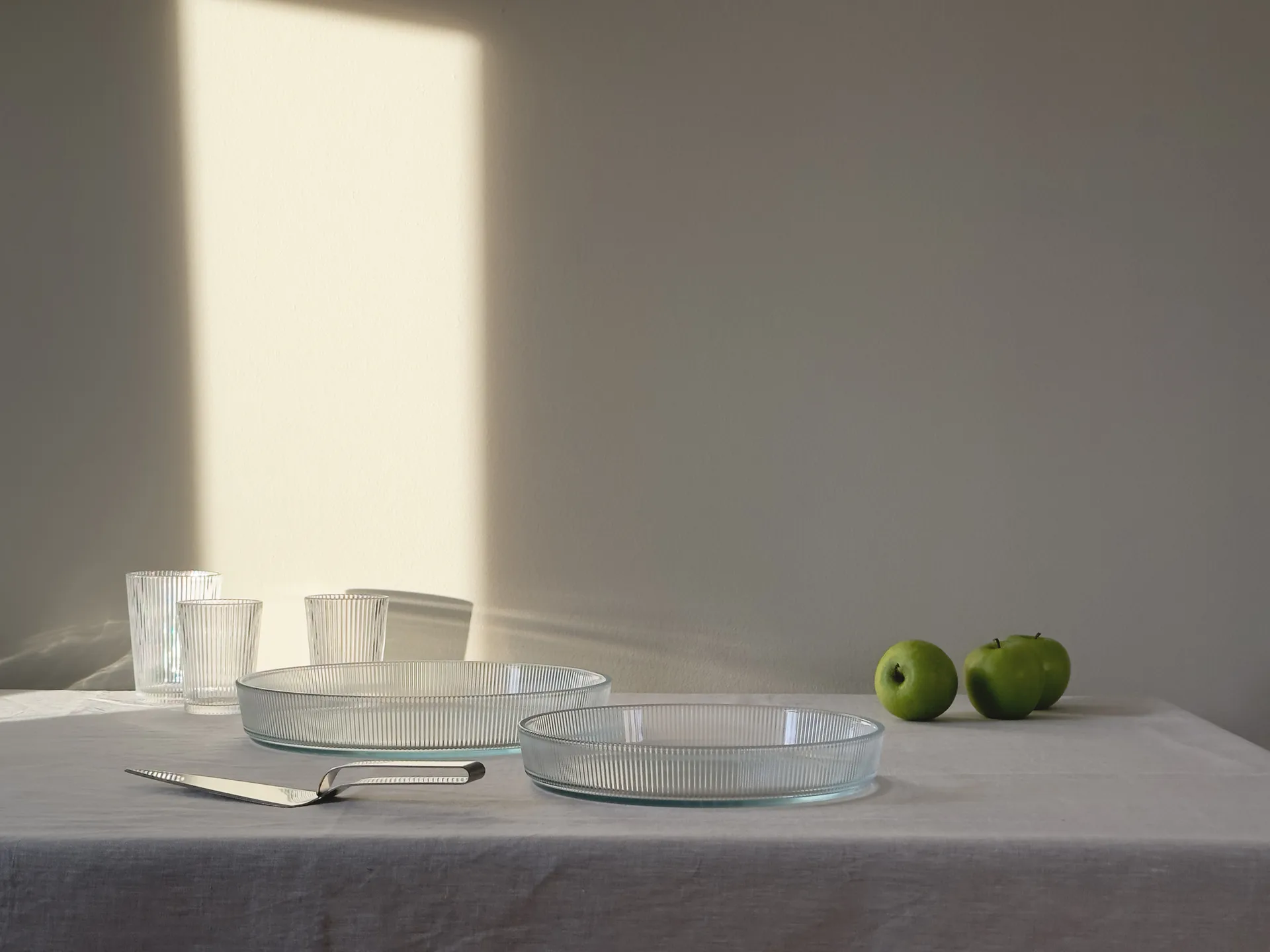 Pilastro ofenfestes Tablett clear, Ø24 cm Stelton
