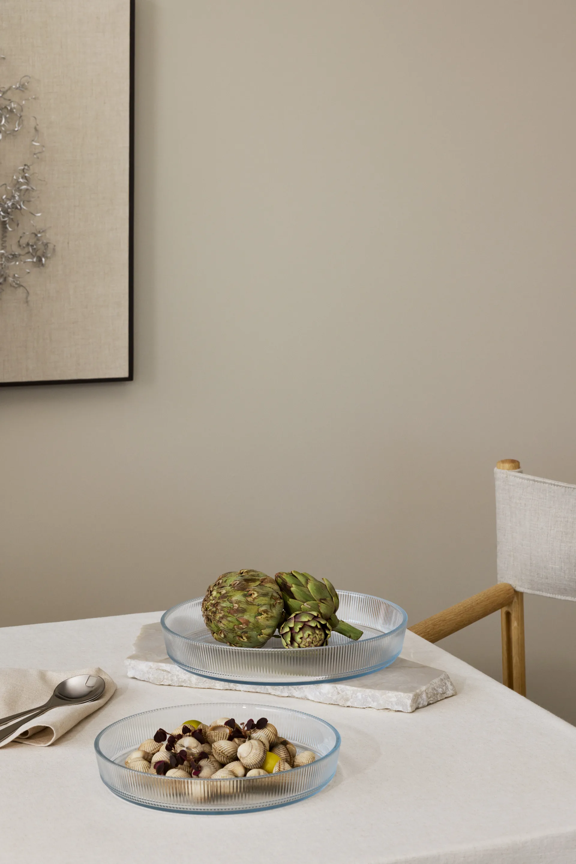 Pilastro ofenfestes Tablett clear, Ø28 cm Stelton