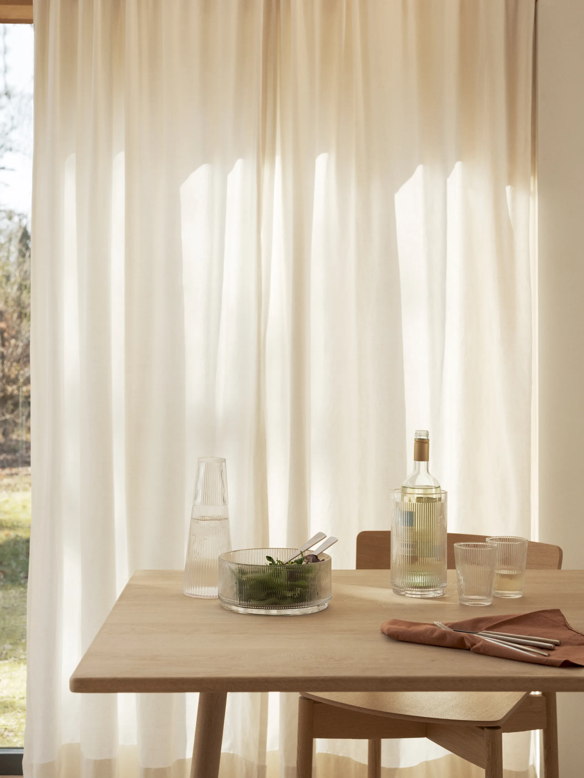 Pilastro Servierschale Ø21 cm, Clear Stelton