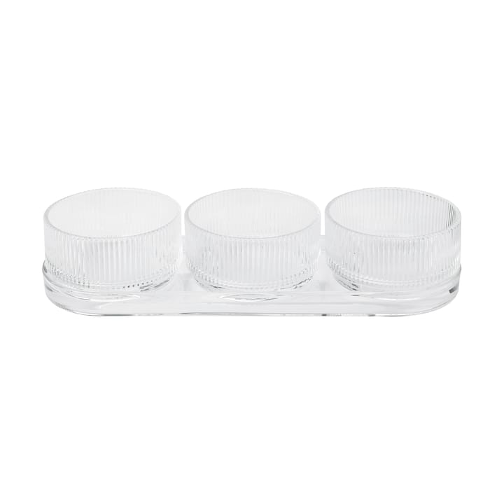 Pilastro Tapasset 4er Pack, Clear Stelton