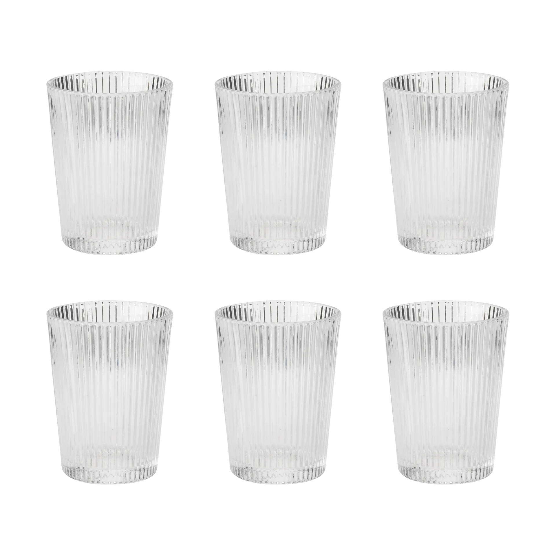 Pilastro Trinkglas 15 cl 6er-Pack, Clear Stelton