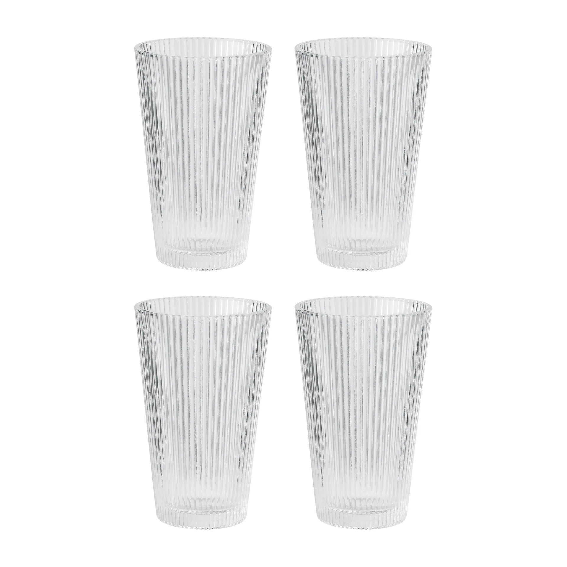 Pilastro Wasserglas 35cl 4er Pack, Clear Stelton