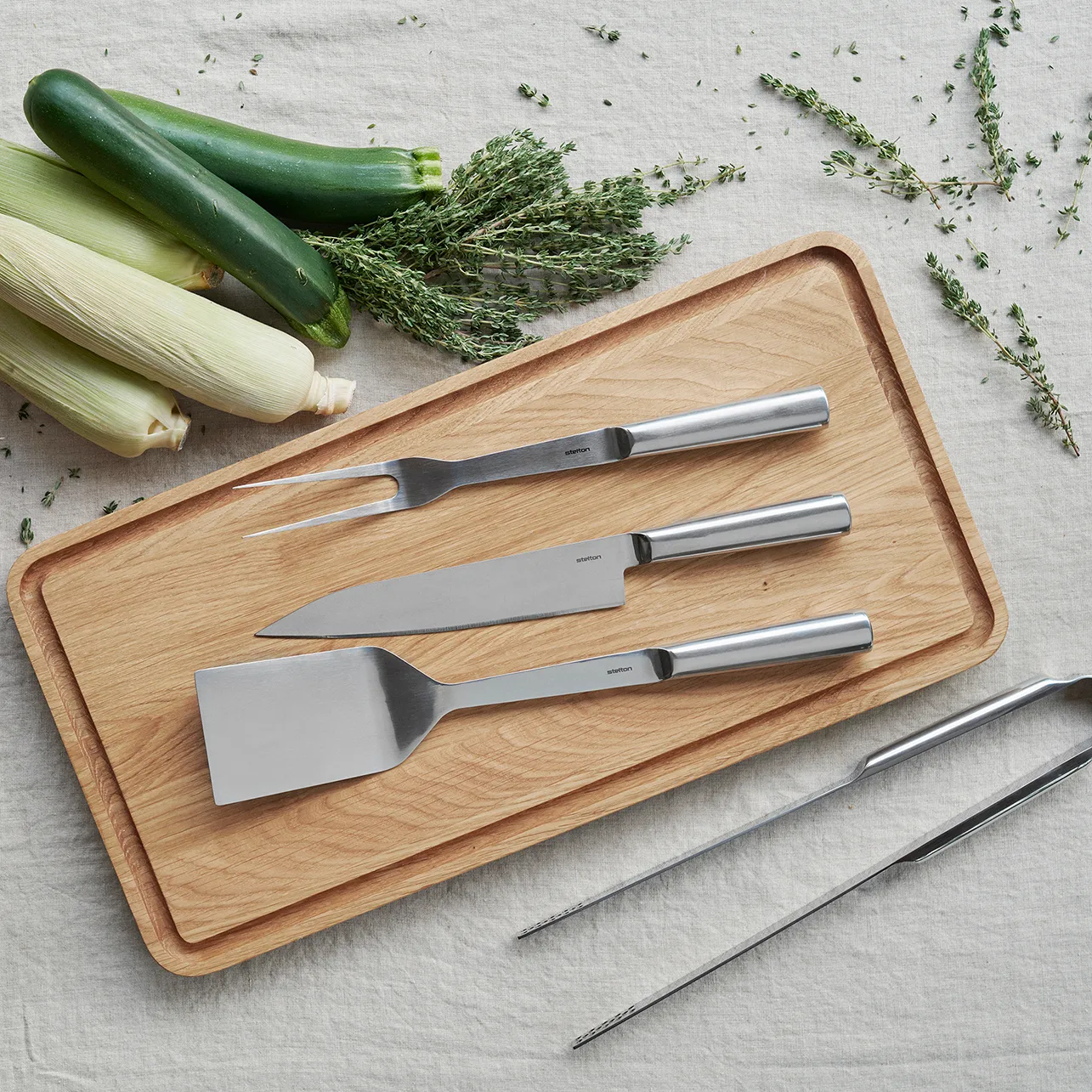 Sixtus Tranchiermesser, Edelstahl Stelton