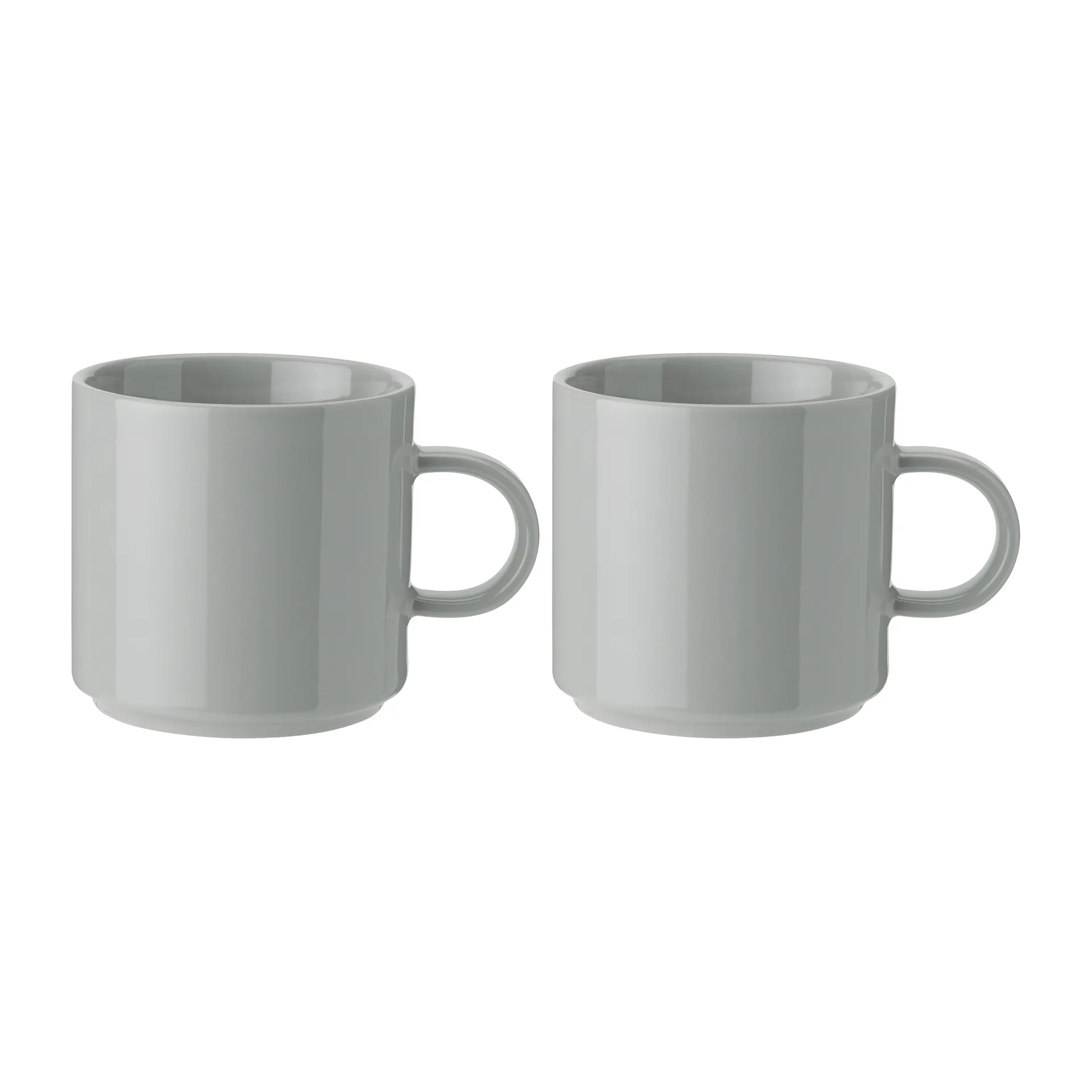 Stelton Tasse 20cl 2er Pack, Light grey Stelton
