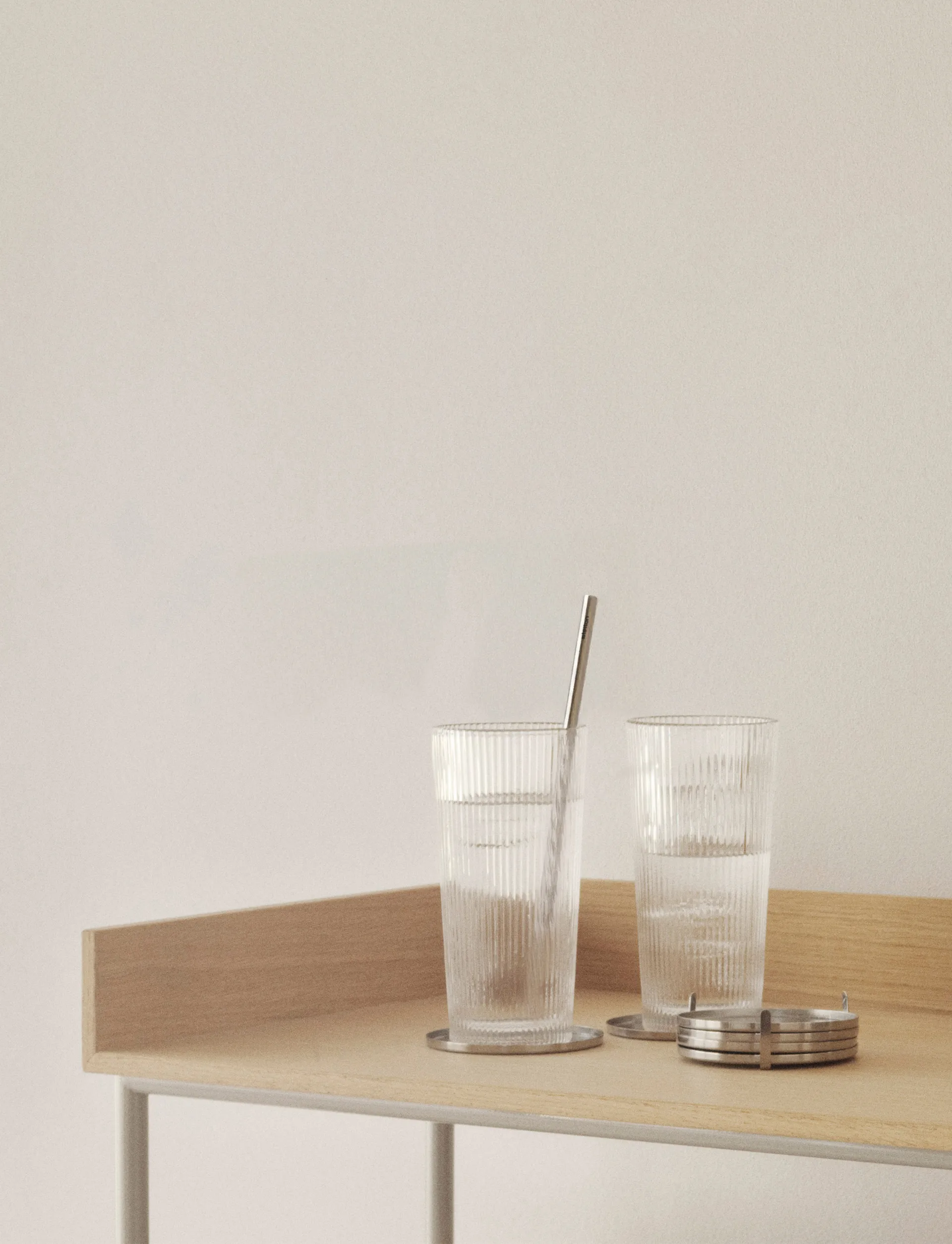 Stelton wiederverwendbare Trinkhalme 4er-Pack, Steel Stelton