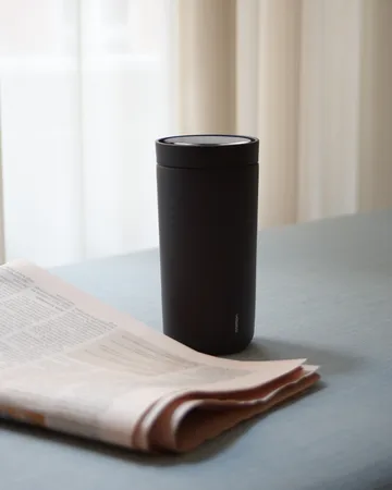 To Go Click Becher 0,2 l - Soft black - Stelton