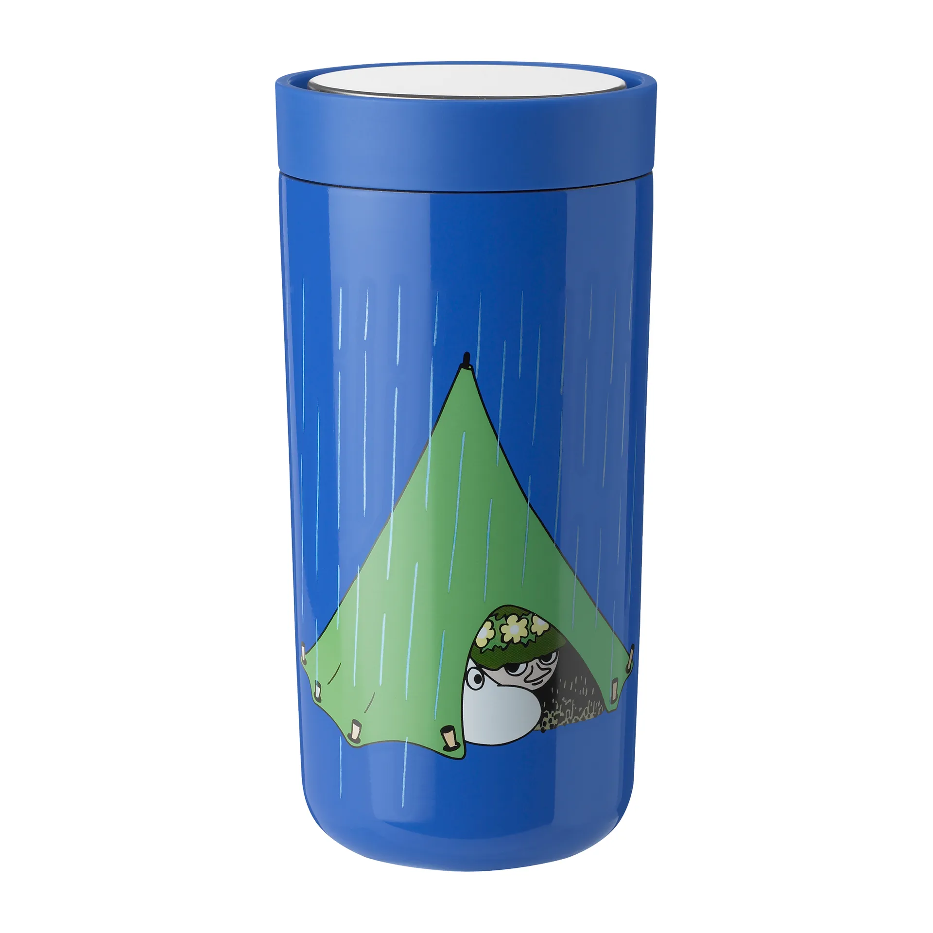 To Go Click Mumin Tasse 0,4 l, Blue Stelton