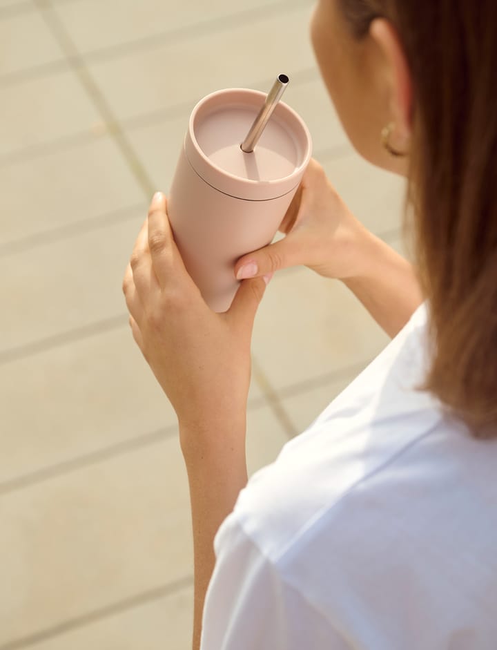 To Go Sip Thermobecher mit Strohhalm 0,4 L, Heather Stelton