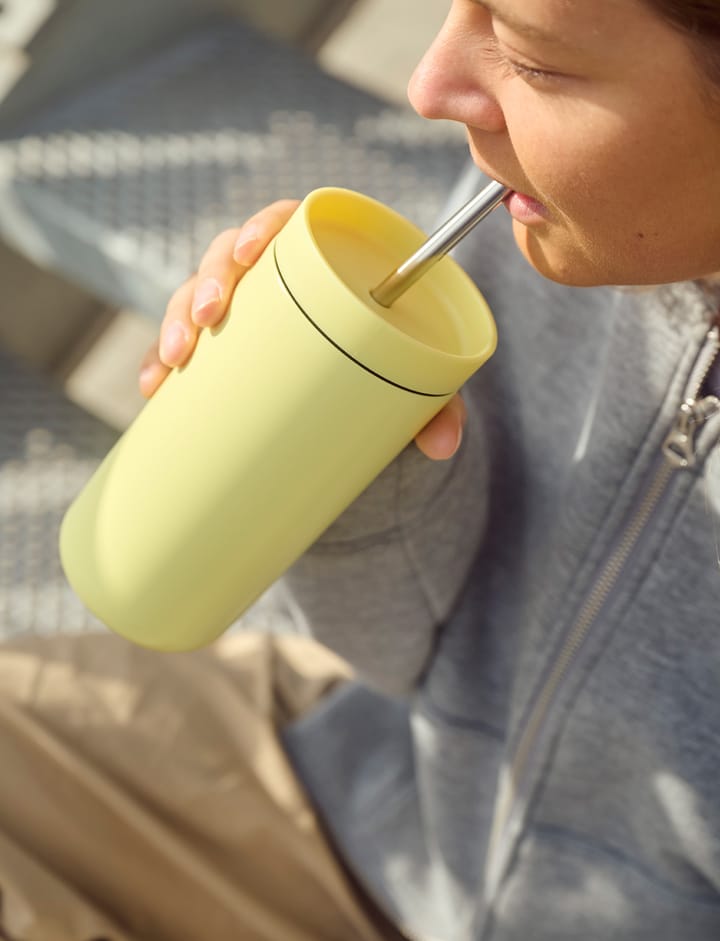 To Go Sip Thermobecher mit Strohhalm 0,4 L, Laevis Stelton