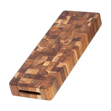 Teakhaus Butcher Block Servier- und Schneidebrett - Teak - Teakhaus