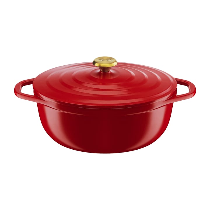 Air ovaler Topf 5,7 l - Rot - Tefal