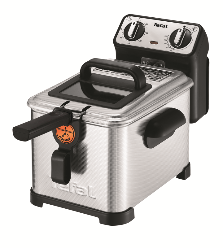 FR516 filtra Pro Fritteuse 4 l, Silber Tefal