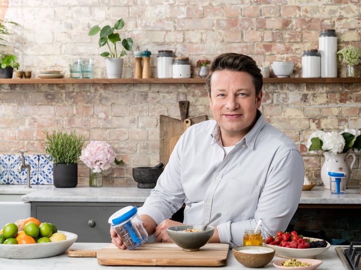 Jamie Oliver Chop & Shaker, Blau Tefal