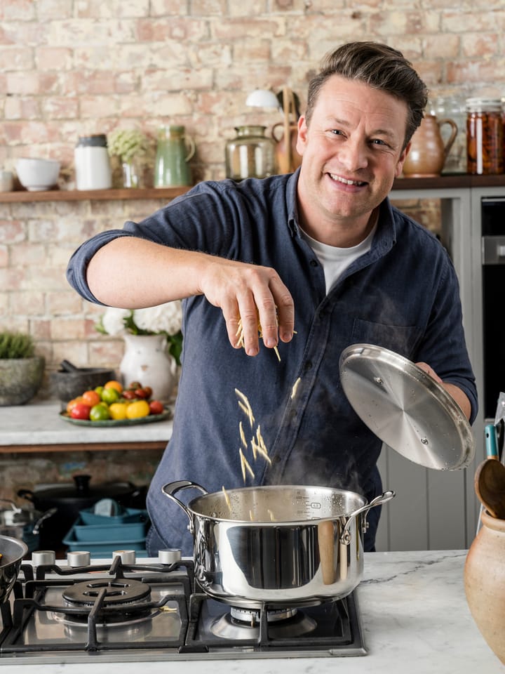 Jamie Oliver Cook's Classics Topfset 7 Teile, Edelstahl Tefal