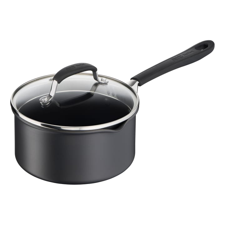 Jamie Oliver Quick & Easy Topf hart eloxiert, 2,1 L Tefal