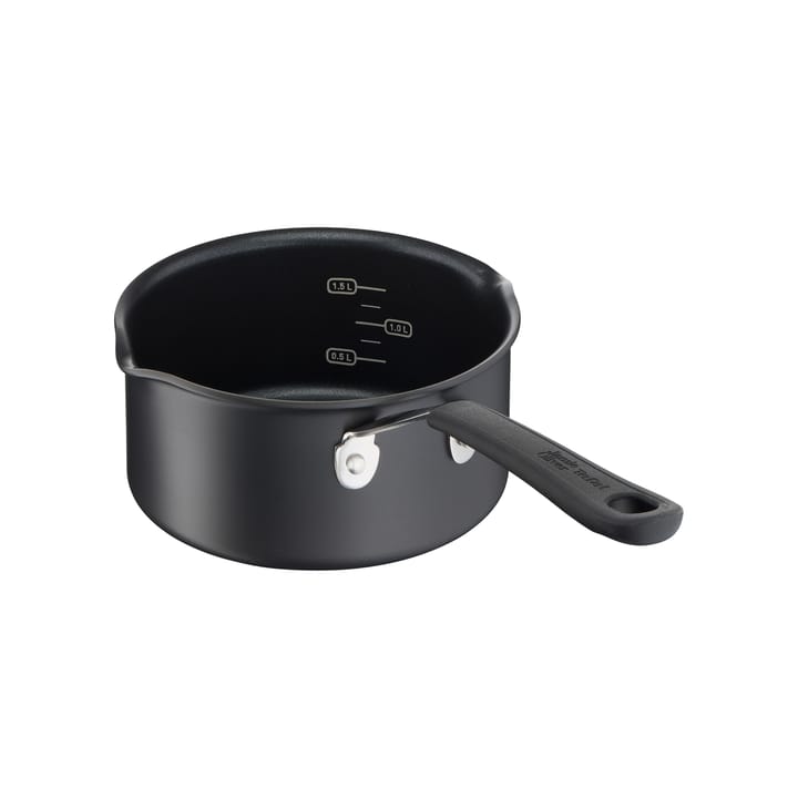 Jamie Oliver Quick & Easy Topf hart eloxiert, 2,1 L Tefal