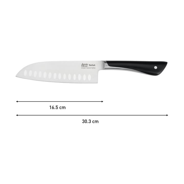 Jamie Oliver Santokumesser 16,5 cm, Edelstahl Tefal