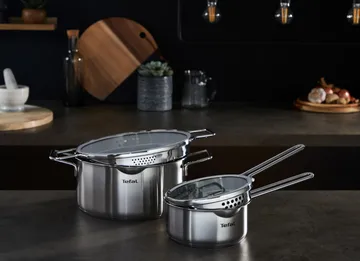 Nordica Topfset 6-teilig - Edelstahl - Tefal