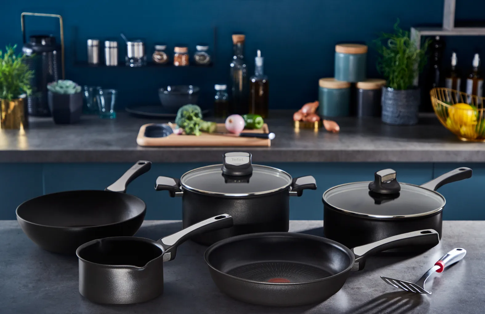 Unlimited ON Bratpfanne mit Deckel, 24cm Tefal